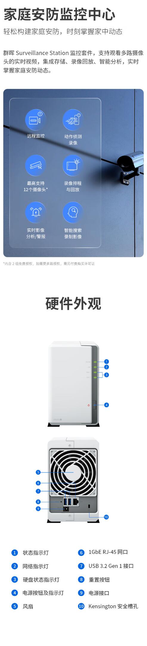 群晖（Synology）DS223j 双盘位 NAS网络存储服务器 私有云 智能相册 文件自动同步 3.jpg