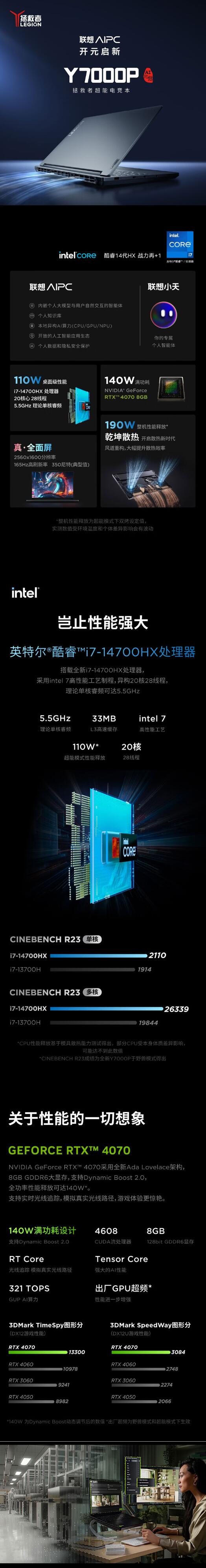 联想（Lenovo）拯救者Y7000P AI元启 畅玩 黑神话悟空官方推荐 游戏本笔记本电脑i7-14700HX 16G 1T RTX4070 2.5K 1.jpg